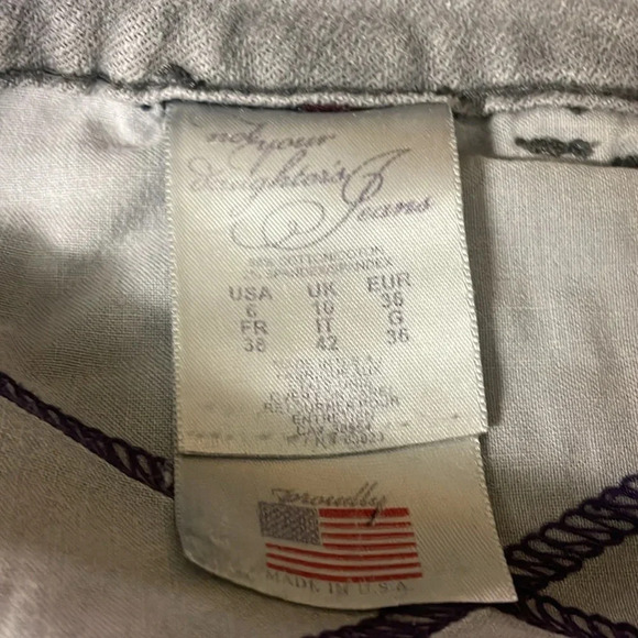 Not your daughters jeans gray size 6 - Picture 6 of 7